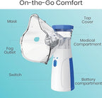 Portable Mesh Nebulizer Ultra-Fine Mist