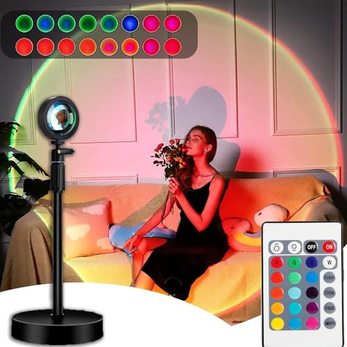 RGB Sunset Projection LED Lamp