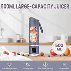 Portable USB Rechargeable Smoothie Blender