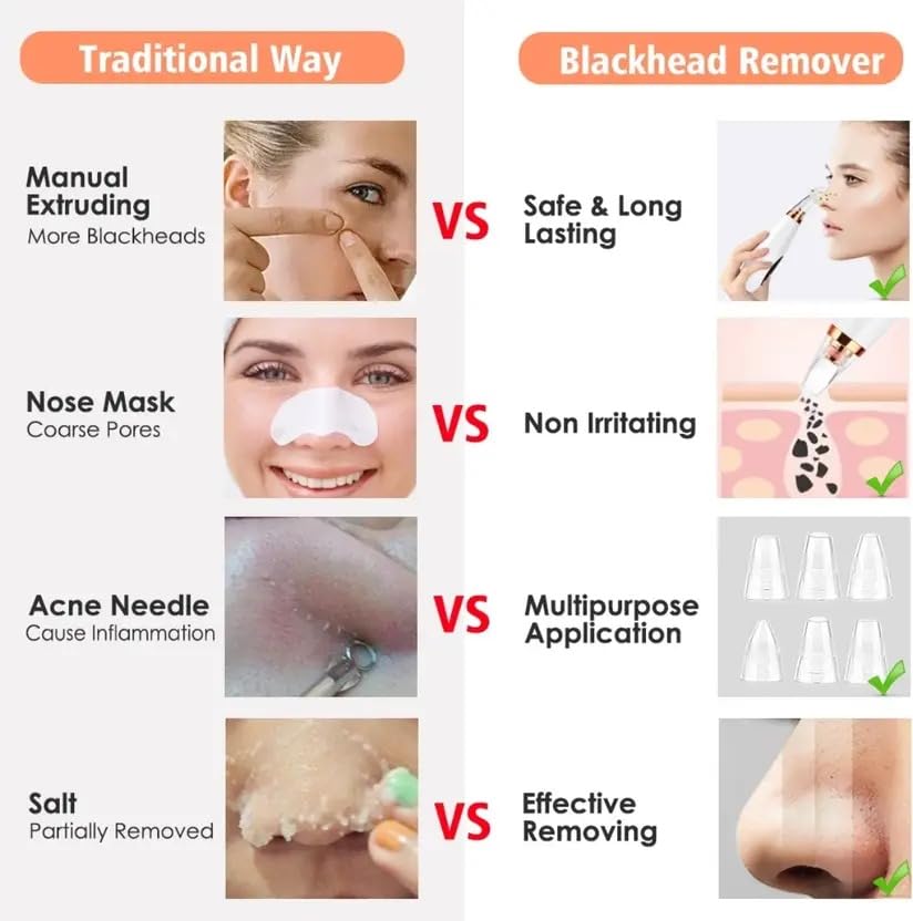 Electric Blackhead Remover Pore Cleaner