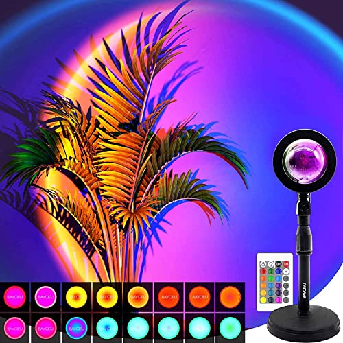 RGB Sunset Projection LED Lamp