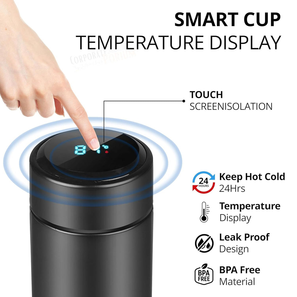 Smart LED Temperature Water Bottle