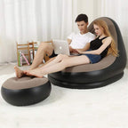 Inflatable Flocked Bean Bag Chair