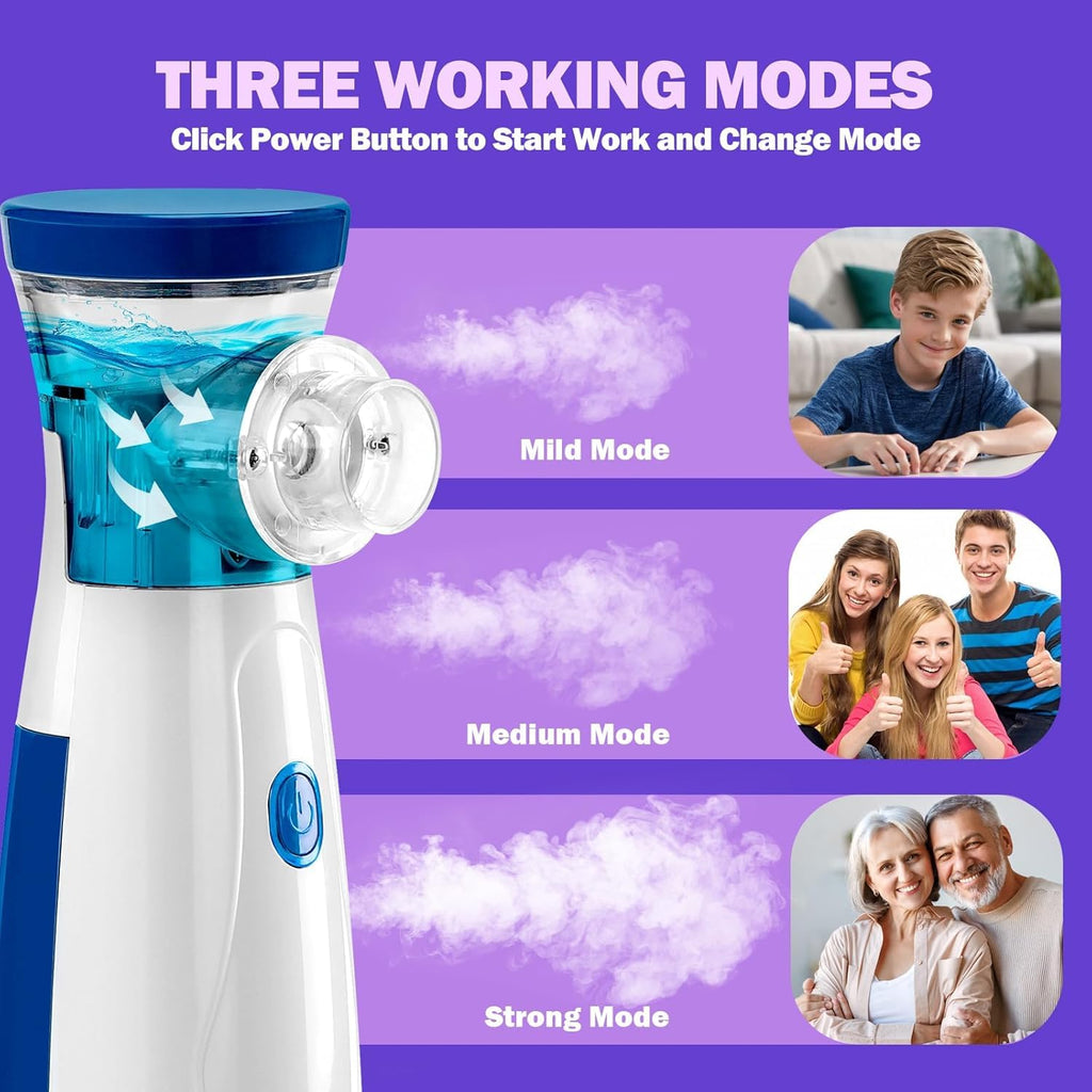Portable Mesh Nebulizer Ultra-Fine Mist
