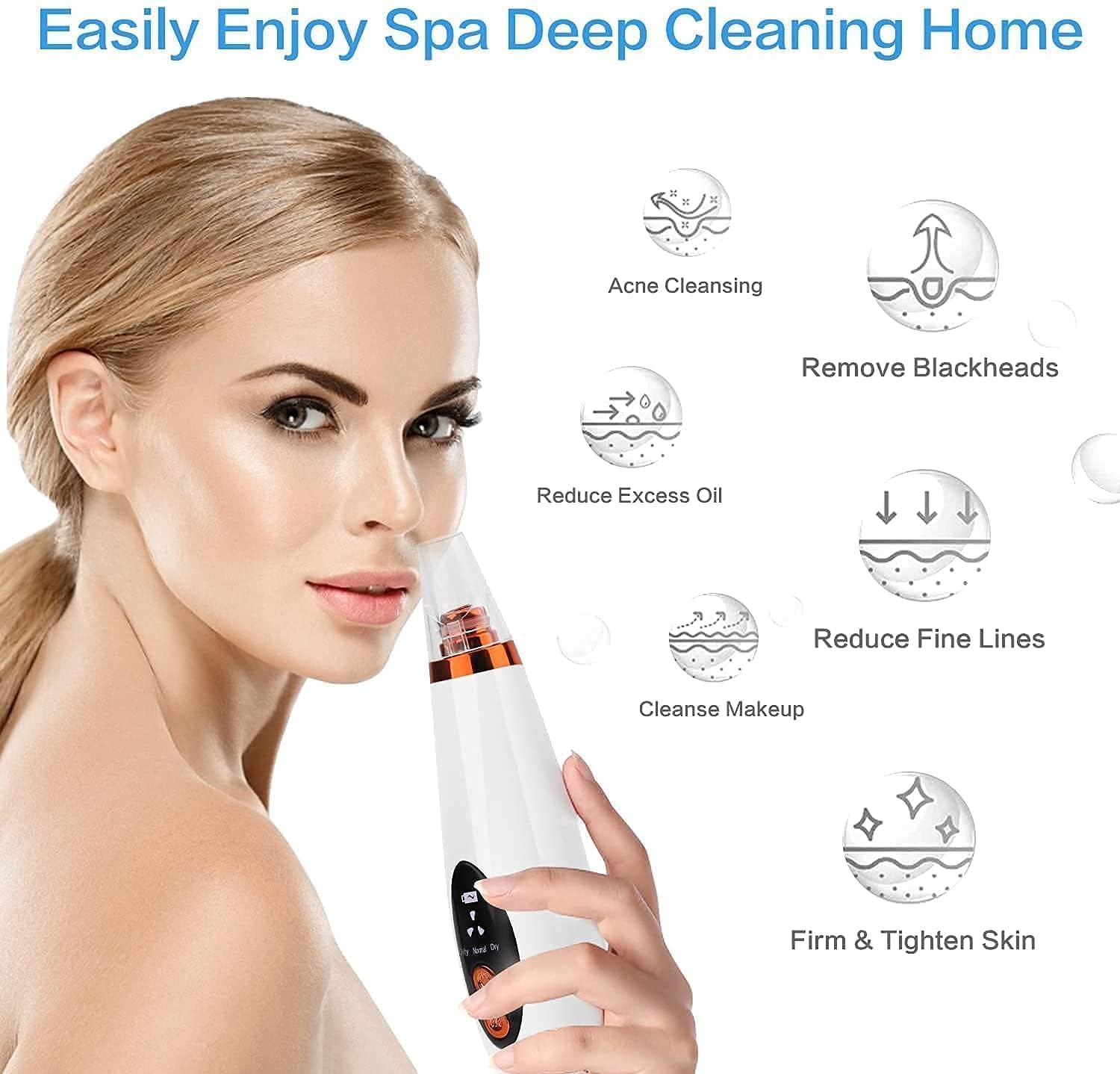 Electric Blackhead Remover Pore Cleaner